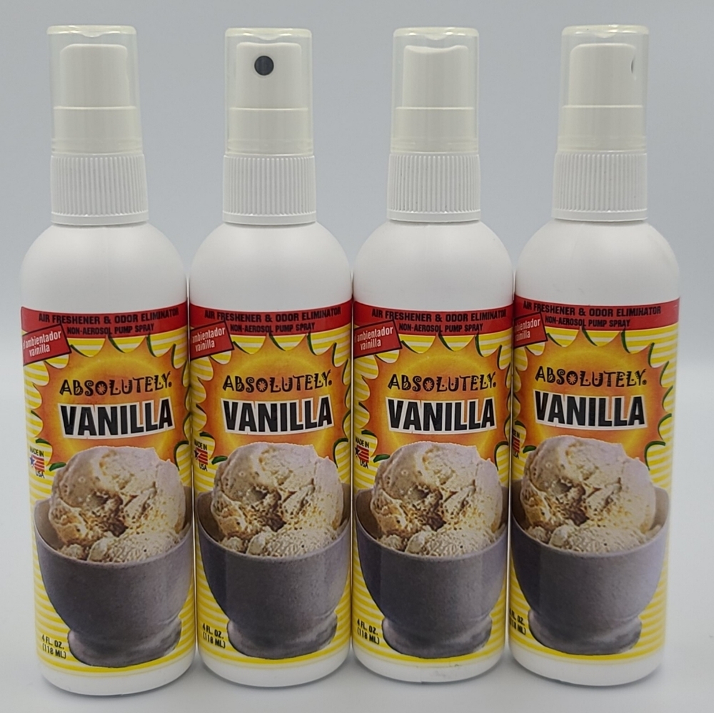 Air Freshener & Odor Eliminators - Vanilla Scents!